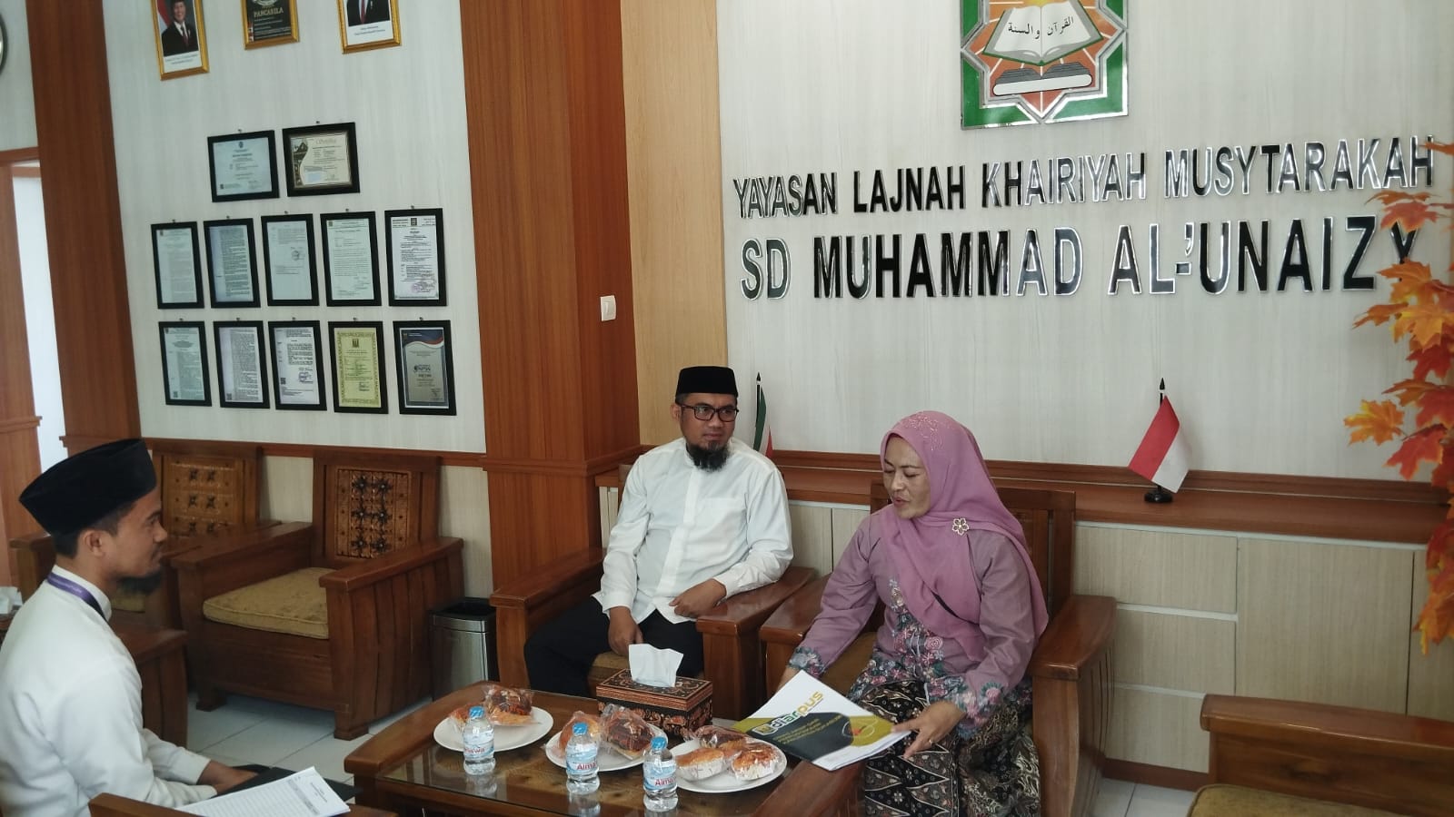 sosialisasi kegiatan perpustakaan keliling